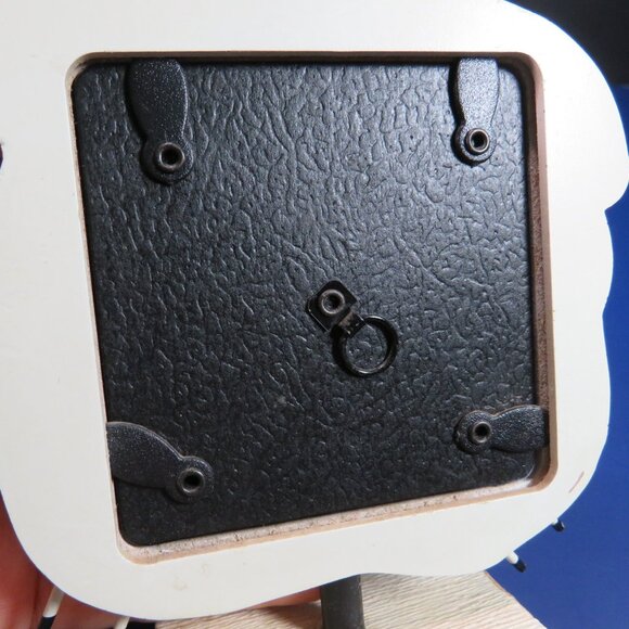 Sheep Lamb Picture Frame with weathered edges stands 5.75" tall Farmhouse Ewe - Picture 8 of 10